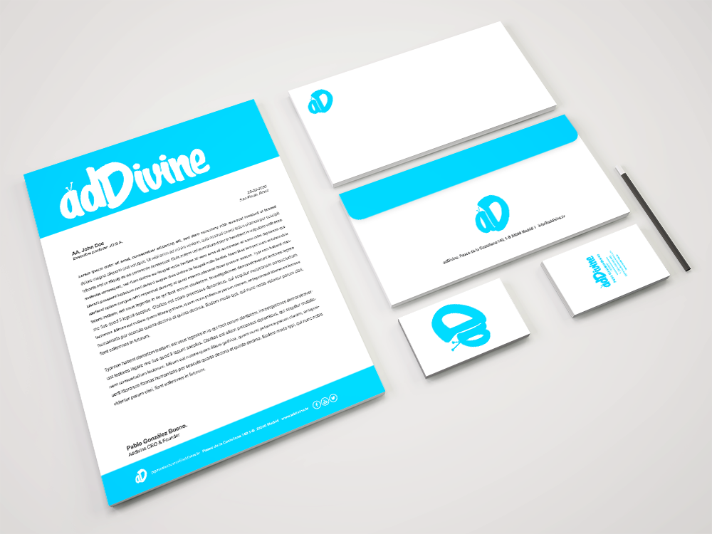 AddiVine branding presentation