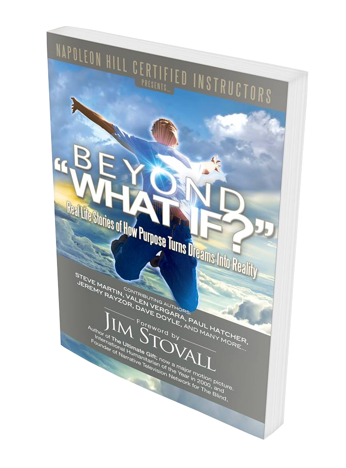 Beyond What If three-dimensional book cover