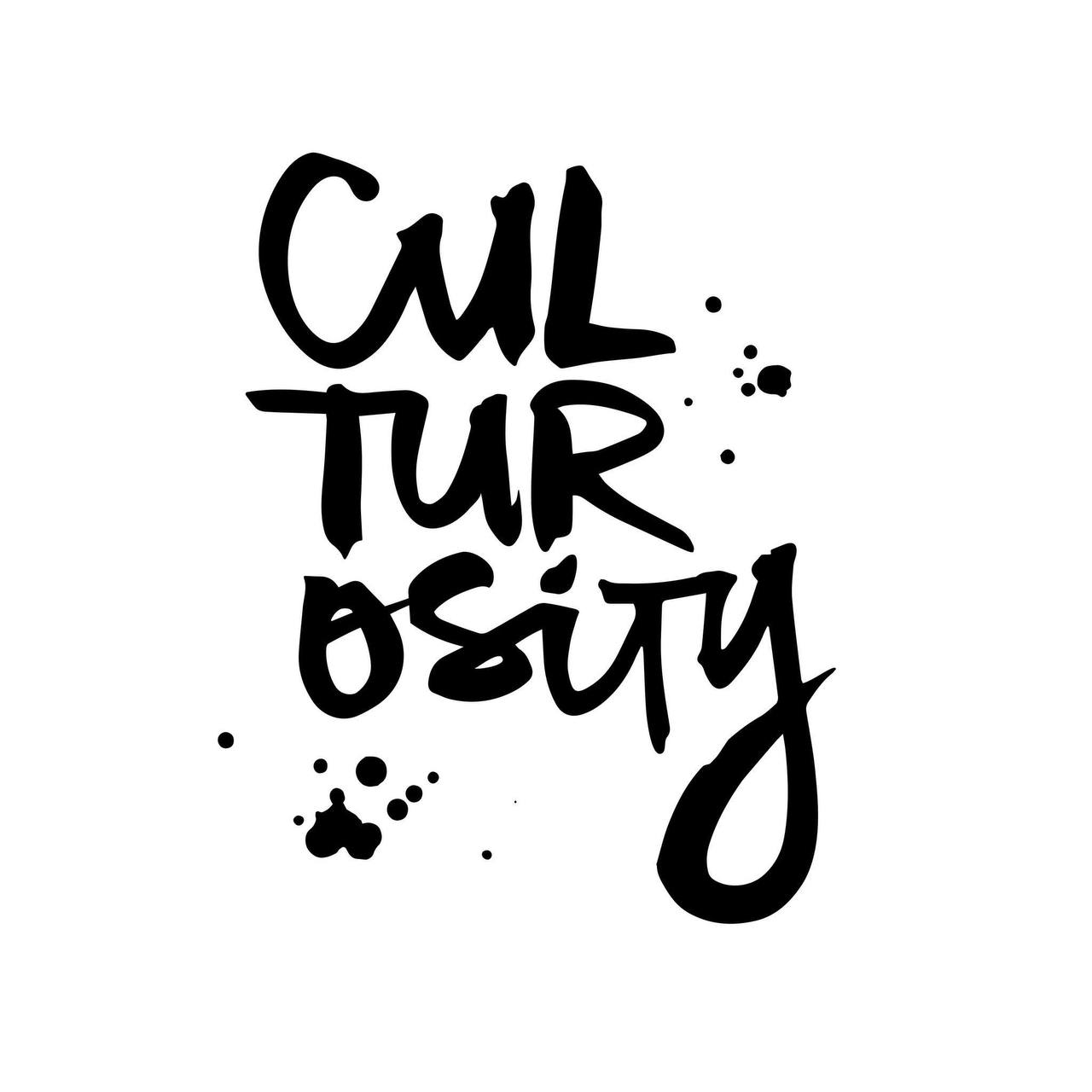 Culturosity hand-lettered brand mark